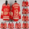 Winter Classics Detroit Red Wings RBK-Trikots 8 Abdelkader 9 Howe 13 Datsyuk 19 Steve Yzerman 71 Dylan Larkin Individuelles Hockey-Trikot