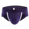 Onderbroek heren sexy ondergoed ondergoed boksers lage taille bouch pouch modale mannelijke jockstrap ademende micro -stringboks bokserslijsten