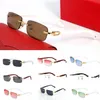 new buffalo horn sunglasses fashion sport sun glasses for men women rimless rectangle bamboo wood eyeglasses eyewear with boxes ca321a