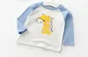 2019 À l'automne, Nouveau style, The Girafe Chicken Animal Pattern Animal Tshirt Fashion Children Clothes 5759859