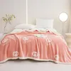 Beddengoed sets deken vaste kleur quilt cover kussencases zijden luxe koele zomer met dekbedoverdekje plat plaat kussensloop hoge kwaliteit ademend