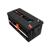 Batterie per veicoli elettrici 24v 100ah Lifepo4 Batteria al litio con display di tensione BMS adatto per barche carrette da golf carrelli elevatori solare en dhgam