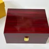 Top qualidade de luxo masculino / feminino Caixa de relógio de madeira de madeira Papéis de madeira caixas de carteira caixas de luxo Designer assistir caixa de embalagens e acessórios de relógio