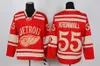 Winter Classics Detroit Red Wings RBK-Trikots 8 Abdelkader 9 Howe 13 Datsyuk 19 Steve Yzerman 71 Dylan Larkin Individuelles Hockey-Trikot