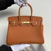 70% Factory Outlet Off High order grain head layer semi manual bag 25 leather handbag women's large capacity on sale