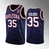 Thr Caleb Love College Arizona Wildcats Basketball Jersey Josh Green Cate Reese Pelle Larsson T.J. McConnell Zeke Nnaji Steve Kerr Oumar Bal