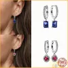 925 Boucles d'oreilles d'origine européen et américaine argenté Sparkling Hand Heart Hoop Plata Fashion Pan Moucroies d'oreilles Fashion Bijoux Fashion Bijoux Livraison gratuite