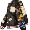 أزياء العلامة التجارية Pinli Designer Down Baseball Team Jacket Mens يجب أن يكون الأبجدية المطرزة في فصل الشتاء سترة عرضية 930