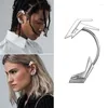 Backs oorbellen y2k oor clips mode sieraden skelet wervelkolom buitenaardse haken modieus voor de moderne generatie