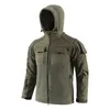 Outdoor Hoody Polar Fleece Jacket Hunting Shooting Airsoft Gear Clothing Tactical Camo Coat Combat Clothing Camouflage NO05-238