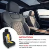 Car Seat Covers Winter Warmer Cover Auto Heater Mat Carbon Fiber Heating Cars Heated Seats Pads 12v