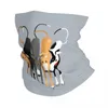 Écharpes pour animaux de compagnie Greyhounds Whippet Bandana Couvre de cou de cou imprimé Greyhound Masque Écharpe Sallava multifonctionnel Pêche pour hommes Femmes