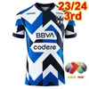 23 24 Monterrey Damen-Fußballtrikots M. MEZA V. GUZMAN R. FUNES MORI ROJAS G. BERTERAME J. GALLARDO JORDI AGUIRRE SOTO Home 3rd Football Shirt Kurzarm
