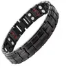 Femmes Men Bracelet magnétique germanium pour l'arthrite et tunnel carpien 316L