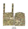 Jaktjackor Pew Tactical Molle HSP Style Thorax D3Crm Plate Carrier Front Bagrear Bag Military Chest Rig CS Gear