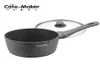 Cate Maker Marble Stone Nonstick Sos Sos Mleka z pokrywą garnka 201235876805