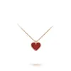 Love Heart Clover ketting Saturn Gold Mens Chain Cleef kettingontwerpers Luxe sieraden voor vrouwen feestgeschenken kerstcadeautjes232G