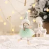 Party Decoration Ornaments Christmas Angel Dolls Cute Princess Dress Xmas Tree Pendant With Wings Home