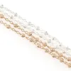 4 mm minuscules perles de rose Collier de chape