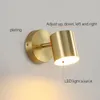 Wall Lamp Modern LED For Bedside Living Room Stairs Adjustable Rotatable Sconce Home Decor Indoor Lighting Fixture Luster