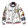 أزياء العلامة التجارية Pinli Designer Down Baseball Team Jacket Mens يجب أن يكون الأبجدية المطرزة في فصل الشتاء سترة عرضية 930