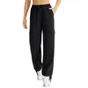 Women's Pants Wide Leg For Women Yoga High Waist Sweatpants With Pockets Stretch Comfy Workout Sports 2024