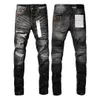 Jeans violets Pantalons en denim Jeans pour hommes Designer Jean Pantalon noir Qualité haut de gamme Design droit Rétro Streetwear Pantalon de survêtement décontracté Designers Joggers Pant