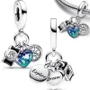 925 Silver 2023 Spring New Little Bee Butterfly Turtle Charm Pearl Lämplig för hemlagade smycken gåvor Fashion Pan Armband gratis frakt