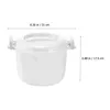 Dinnerware 1 Set Microwave Rice Cooker Multifunction Cooking Container With Spoon