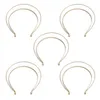 Haarclips Bronrettes E56A LOLITA DUBBELE LAYER CROWN HOOP GOTHISCHE HOOFDBAND METAL GODBANDEN Hoofdbanden Halloween kostuum Diy Tiara Mat239i