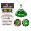 Exquise hoogwaardige Jade Boeddha Real Gold Diamond Jewelry Imperial Green Jadeite Charm Pendant