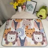 Wielokrotnego użytku Maty Zmiana dziecka pokrywa 50 x 70 cm Mattress pieluszkowy dla Born Waterproof Waterproof Pats Play Mat 231222