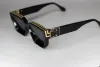 2024 Vendre à chaud Luxury Millionaire M96006WN Lunettes de soleil de mode Fily Full Crame Vintage Des lunettes de soleil pour hommes Logo Gold Gold Gold Gold Top L96006