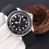 męskie zegarek designerskie zegarki luksusowe 40 mm zegarki przesuwne ze stali nierdzewnej gumowy pasek automatyczny mechaniczny efekt mechaniczny zegarek do ruchu Mans renoJ hombre c63q#