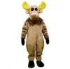 Newest Moose Mascot Costume Top quality Carnival Unisex Outfit Christmas Birthday Outdoor Festival Dress Up Promotional Props Holiday Party Dress