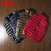 Gilets pour hommes ajoutant de la graisse croissante de loisirs épaississant l'hiver épaississant le couple en coton coton camisole veste slim ajustement