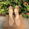 Sandals Solid Nude Summer Women 16cm Super Thin High Heel Ankle Strap Fetish Cosplay Show Man Cross Dresser Pumps Unisex Shoes