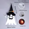 1PC Wizard Hat Halloween LED Decoração de luz, decoração da sala de férias, decoração ao ar livre, decoração de quintal, presente do dia dos pais para hotel/catering/evento