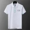 Mens Designer Polo Shirts For Man High Street Italy Embrodery Printing Brands Kläder Fashionabla korta ärmar Kläd Tees