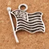 Fandantes dos EUA Charms Pingentes 200pcs Lote 17 9x14 5mm Antique Silver Jewelry Diy L299 Sell290H