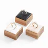 Mode bambu trä ring display magasin smycken arrangör ring örhänge örat örehållare smycken lagringshowcase155k