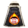 Herenvesten Hooded Spring herfst mouwloze jas voor mannen Mode Warm mannelijk Winter Vest Licht plus size heren Werk in de vaart