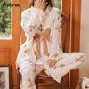 Dames slaapkleding prinsesstijl vrouwen pyjama