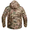 Outdoor Hoody Softshell Jacke Jagd Shooting Airsoft Gear Bekleidung Taktische Camo Coat Combat Clothing Camouflage No05-234