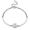 Braceletes elegantes simples elegantes S925 STERLING STERLING CILIDRICO CULHURDO CHIRME CHIRM CHARM MULHERES MULHERES DAY Ação de Graças Presente2797