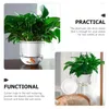 Vases 2 PCS Flowerpot Pots suspendus pour extérieur jardinage décoratif Plans de jardinières extérieures en plastique