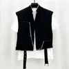 Мужские жилеты Pfhq Fashion Casual Vest для мужчин металлической цепочки.