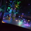 1PC, LED -Feenleuchten 16,4 Fuß Batteriegestützte Hochzeitslichter Kupferdraht Starry Fairy Lights für Schlafzimmer, Weihnachten, Partys, Hochzeit, Herzstück, Dekoration