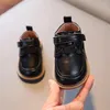 Boots Baby Flats Soft Soled Leather 2024 Autumn Walking Shoes Toddlers Anti-Slippery Casual Outdoor Sports