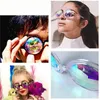 Kaleidoskop Brille Frauen Rave Rave Festival runde Sonnenbrille Männer holographische Mosaik Prisma Sonnenbrille Party Cosplay süß